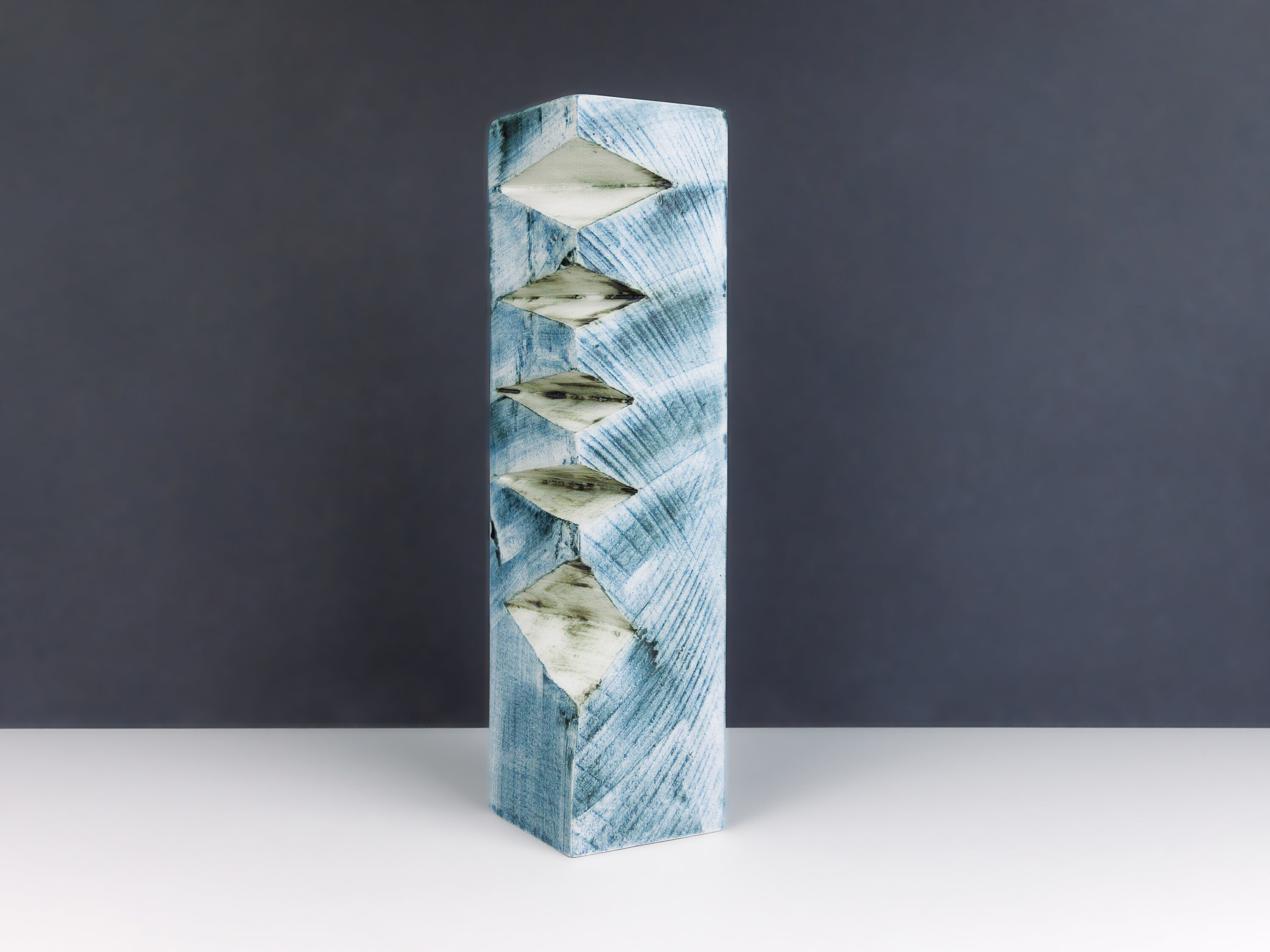 Tall Vintage JOHN BEUSMANS Vase T3 Sculptural Carn Pottery Etsy UK