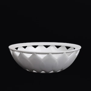 Vintage Rosenthal Studio Line &quot;Studio Linie&quot; Lotus Coffee Pot Warmer Base Bjorn Wiinblad Porcelain Bowl, Cutout Design