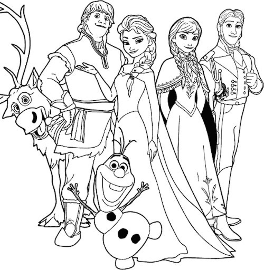 Special Frozen Coloring book for Kids for $10, freelancer Gulzaman