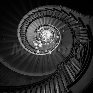 Spiral Staircase, JPEG, Photo, Decoration Murale, Photo Download, Home Decor image 2