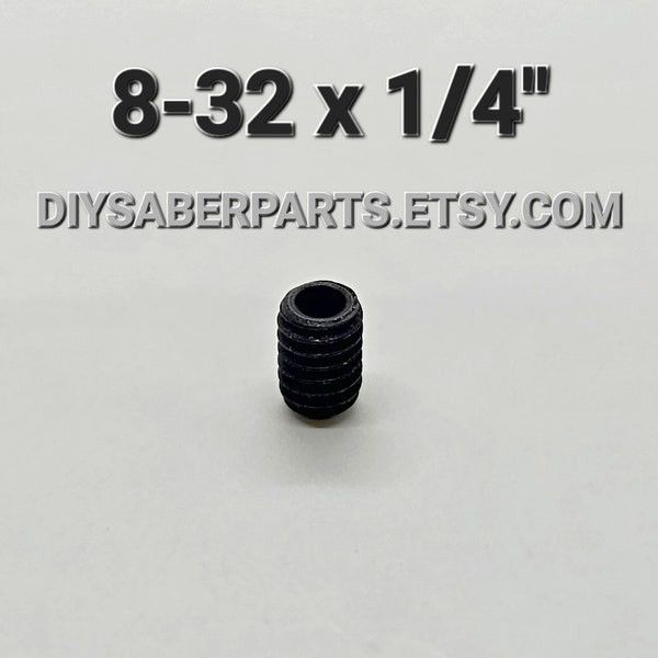 8-32 x 1/4" Set Screw, #8-32 x 1/4" Set Screw, Blade Retention Screw, Set Screw, Screw, 8-32 Screw #8-32 Screw, 1/4" Screw, 1/4" Set Screw