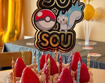 Pokemon cake topper