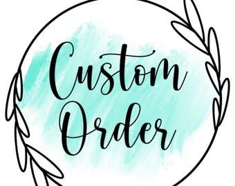 Custom cake Topper listing