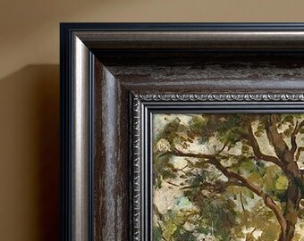Antique Silver Bezel TV Frame,  Frame for Samsung 2021+ , Custom Tv Frame, Wide Compatible with Samsung Tv Frame, Decorative Frame