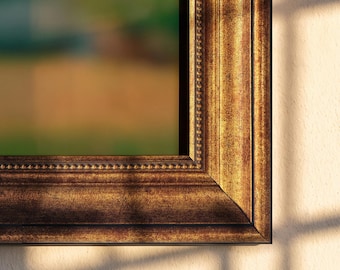 Hand-Crafted TV Frame for Samsung Frame TV, Custom Tv Frame, Tv Bezel Vintage Frame Home Decor, Wide Compatible with Samsung Tv Frame, TCL