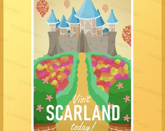 Scarland - ¡Impresión de arte ermitaño!