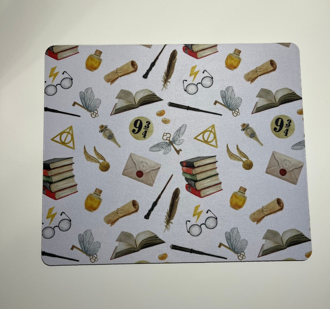 Wizard Themed Mouse Pad Harry Potter Mouse Pad Magic Mouse Pad Office