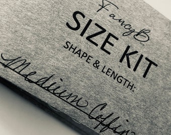 Size Kit for Press on Nails | Find the exact fit before buying a full nail set.