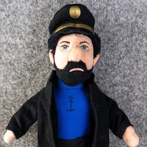 Moulinsart Captain Haddock Plush Soft Cuddly Toy: 18cm height Official Tintin Movie