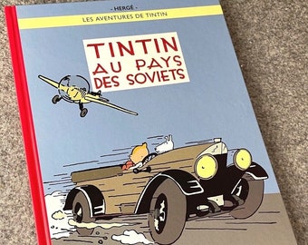 Tintin au pays des radzieckich Casterman 2017 1. wydanie kolorowe w twardej oprawie BELGIA EO KOMIKS