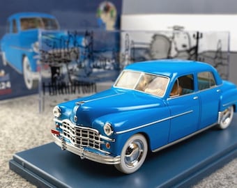 VOITURE TINTIN 1/24 29945 Dodge Coronet: Destination Moon Hachette Model Car #45