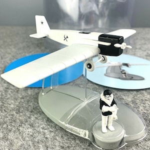 MOULINSART TINTIN PLANE 29529 Avion De Chasse: Land of Soviets Hachette Model #9