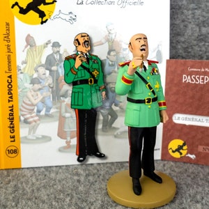 Tintin Figurines Officielle #108 General Tapioca - Picaros Herge
