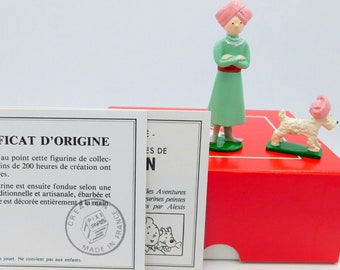 Pixi Tintin Figurine 4523 "Tintin Milou Turban" 1992 Rare Metal Cigars Figure