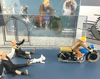 VOITURE TINTIN 1/24 29970 Thomsons & Motorbike: Ottokars Sceptre Hachette car #70