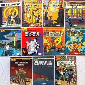 Blake & Mortimer Paperback Comic Collection Bücher 19 bis 27 : Cinebook UK Editions EINZELN KAUFEN Bild 1