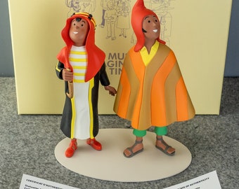 Statuette Moulinsart 46015 Abdullah & Zorrino Musee Imaginaire Tintin 21cm Resin Models