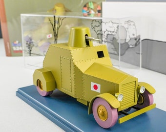 VOITURE TINTIN 1/24 29942 Armoured Car: Blue Lotus Hachette Model car #42