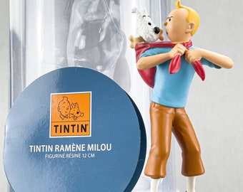 Tintin Figurine Moulinsart 42194: Tintin Carrying Snowy 12cm Herge Officielle Figure 39