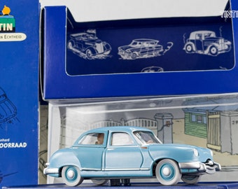 #55 Panhard Taxi - Die Rotmeerhaie Herge Modellauto 1/43