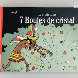 Mysteres De 7 Boules de Cristal 2012 1st Edition Originale Hardback Tintin B&W Strip version Herge EO