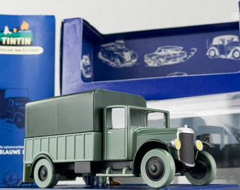 Tintin Car Model | 1/43 | Mitsuhirato' Green Limo | the Blue Lotus