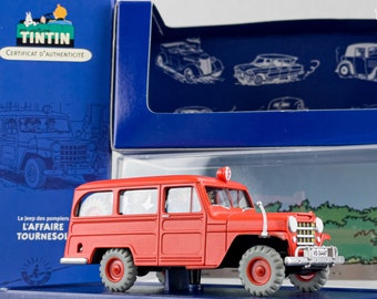 Tintin Car Model | 1/43 | Willys Jeep | Land of Black Gold