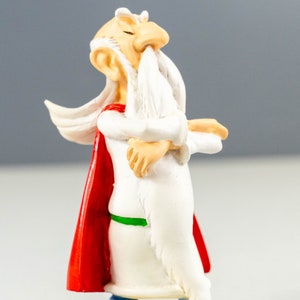 Plastoy Asterix Figurine Miraculix / Getafix Editions Rene 12cm Model Figure