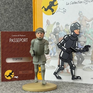 Tintin Figurine Officielle #49 Tintin in Armour: America Herge