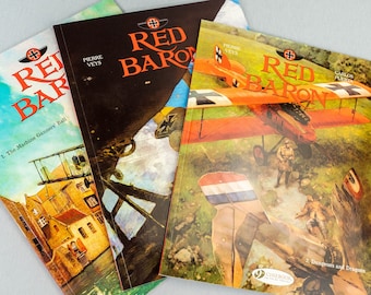 Red Baron Volumes 1-3 Cinebook broché, BD, ACHETEZ individuellement par Veys/Puerta