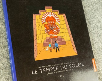 Temple Du Soleil HB 2003 1er carnet Tintin édition BD Casterman EO