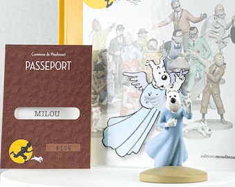 Tintin : Wang Jen-Ghiè (Figurine en métal Corner) + boite Tintin : Wang Jen-Ghiè (Figurine en métal Corner) + boite