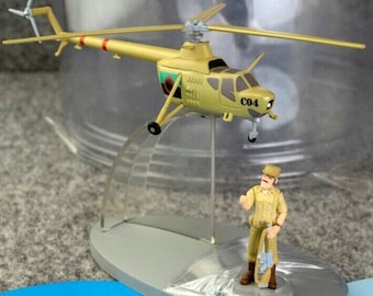 MOULINSART TINTIN Plane 29542 Army Helicopter: Picaros Hachette Avion #22