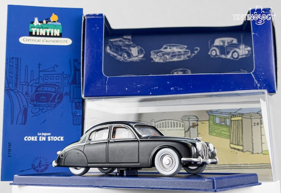 Tintin - Ensemble de 2 voitures 1:24 - La voiture des ravisseurs + La
