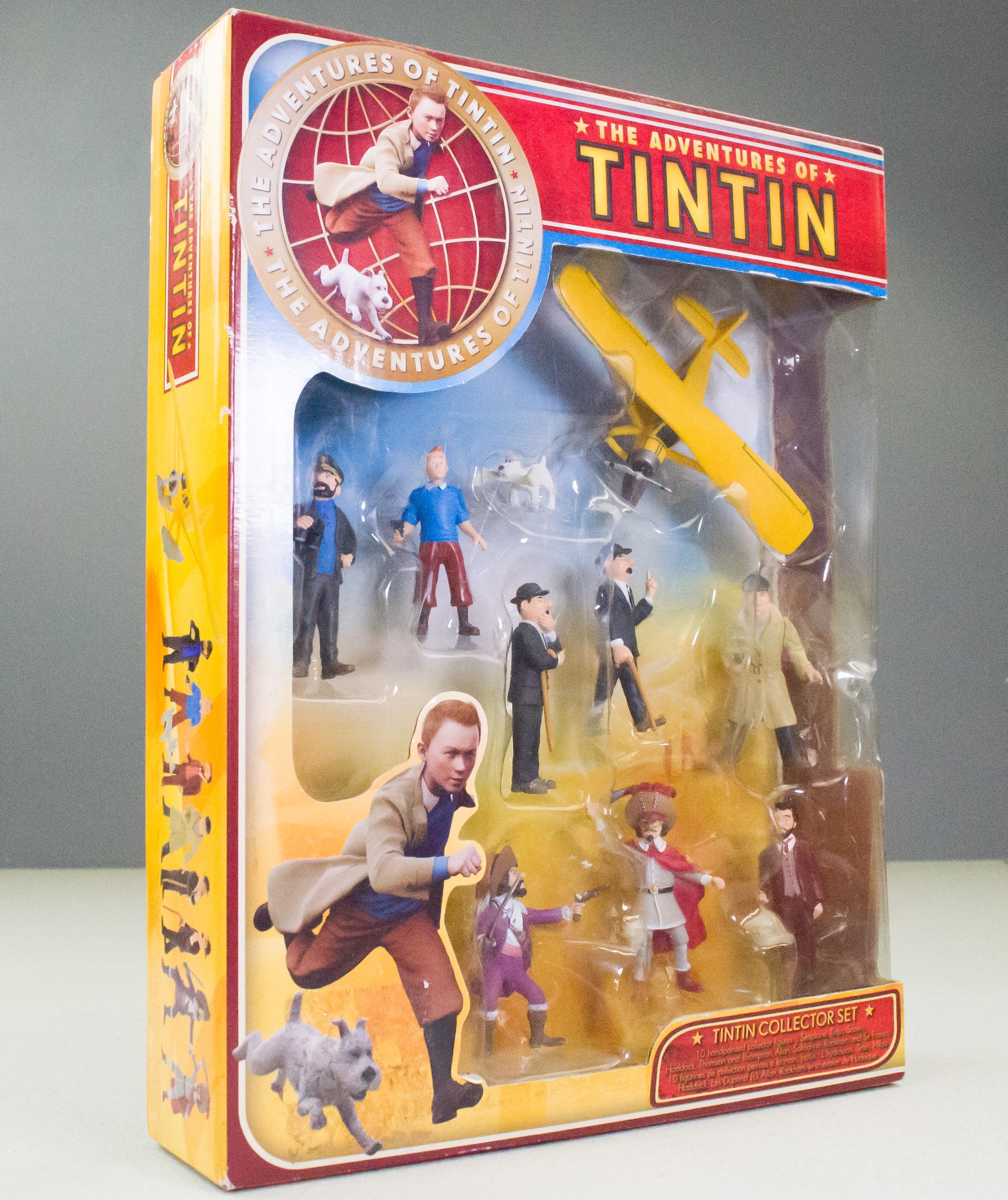 The Adventures of Tintin 2011 Collector Set - X10 Hand-painted