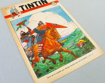 JOURNAL TINTIN Issue 17: 1947 J. Laudy Cover Edition Vintage Comic EO Couverture