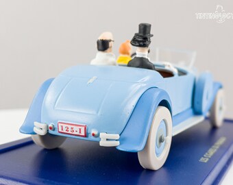 voiture Tintin Atlas Lincoln torpédo les cigares du pharaon Hergé