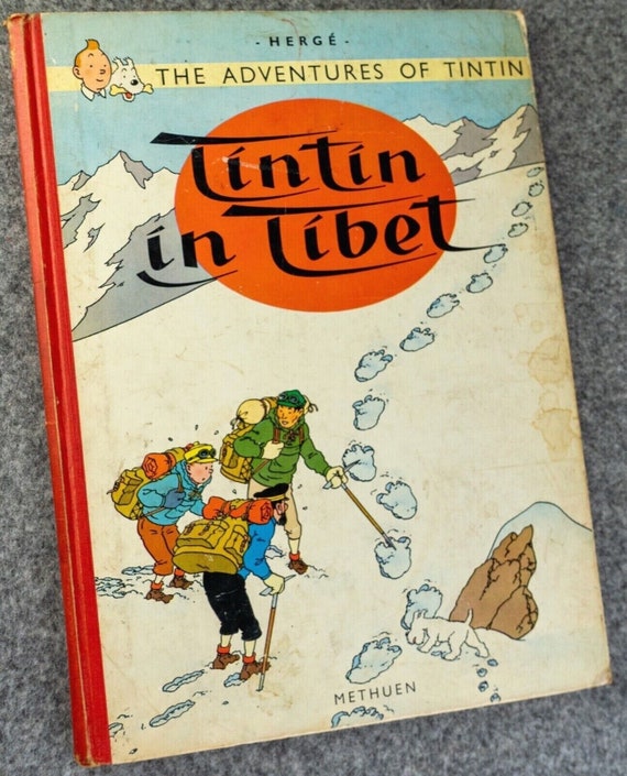 タンタンの冒険 チベットをゆく - メチューエン 1965年 イギリス