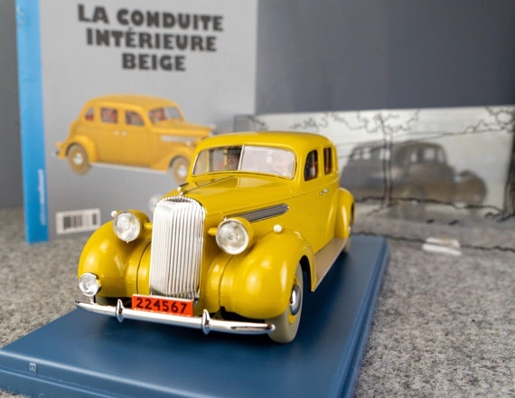 Voiture Moulinsart 1:24 - la moto de Tintin - Le sceptre d'Ottokar