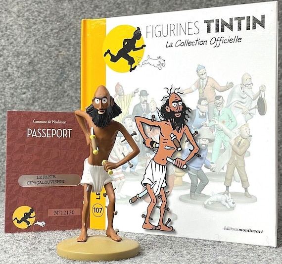 Tintin Figurines Officielle 107 Fakir Cipacalouvishni Model ML Resin Figure  -  Denmark