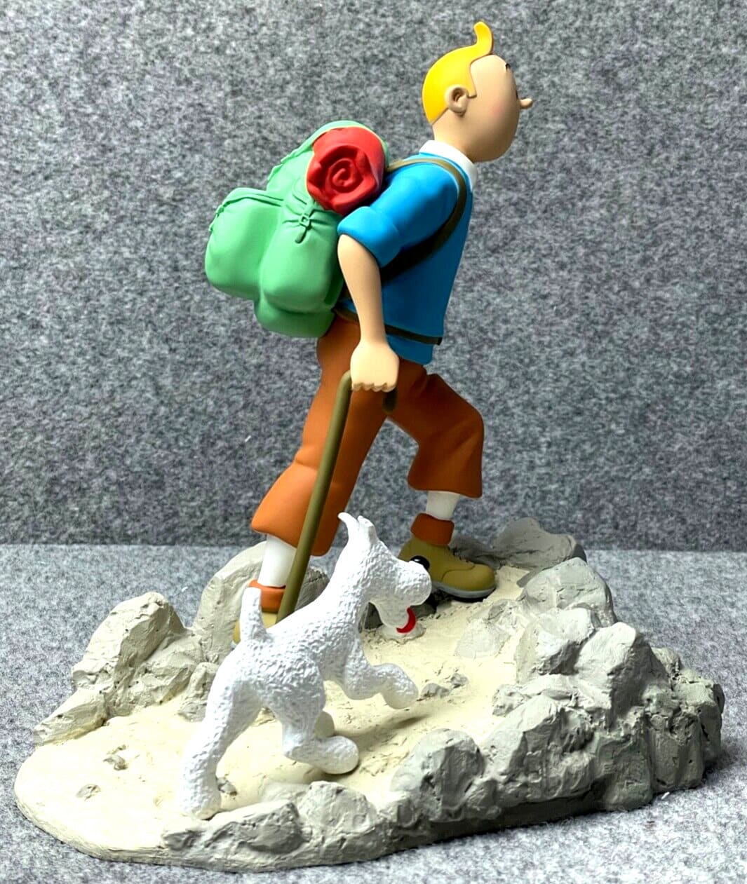 Statuette Moulinsart 47000 Tintin Hiker & Snowy: Destination Moon