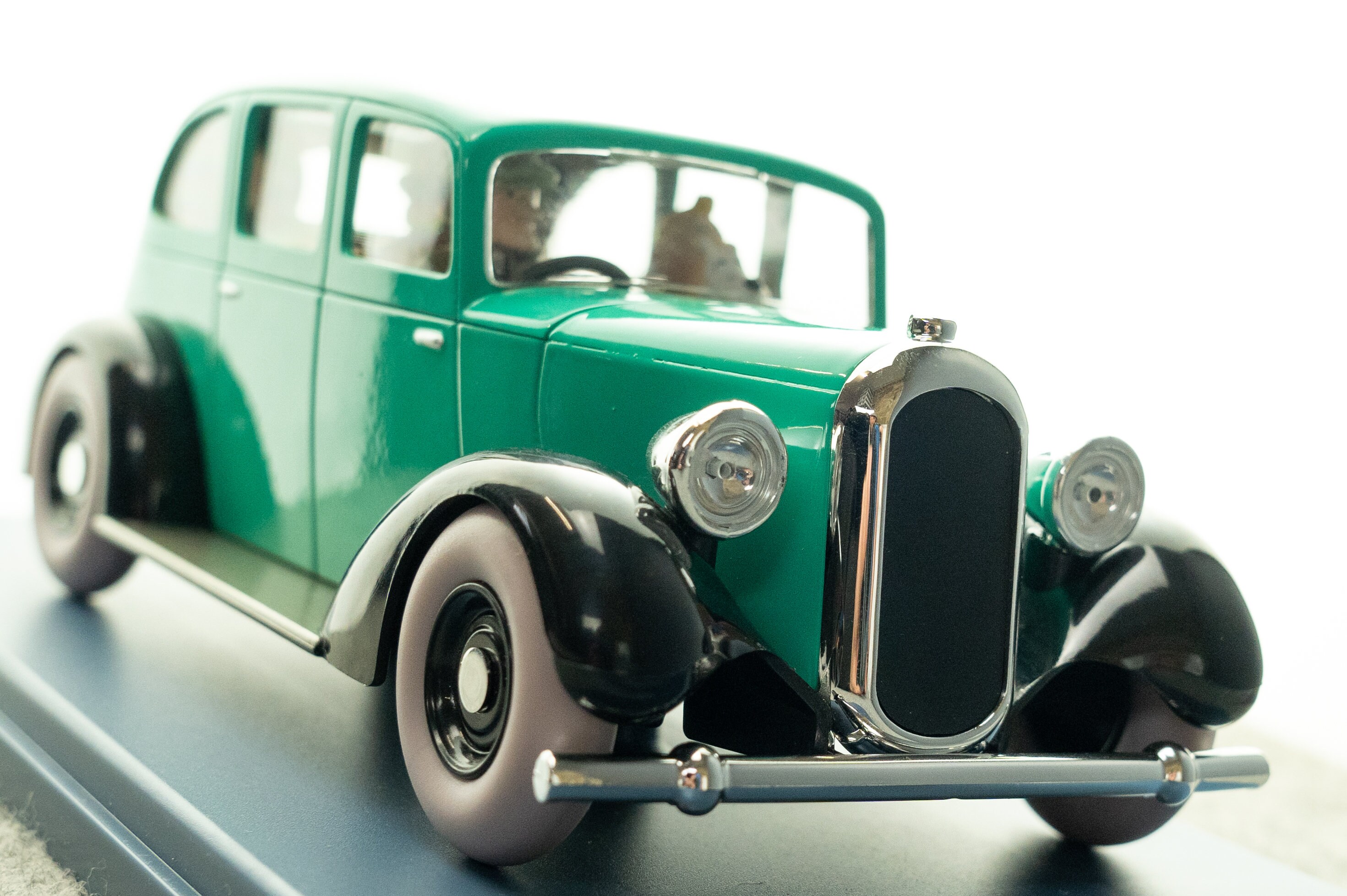 Tintin Ford T N°5 – Collection Hachette 1/24, Voiture De Tintin Neuve En Boîte