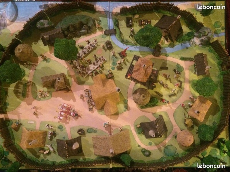 Scène Plastoy Astérix – Voyage En Charette – Édition Atlas – Figurine Collection – Très Bon état