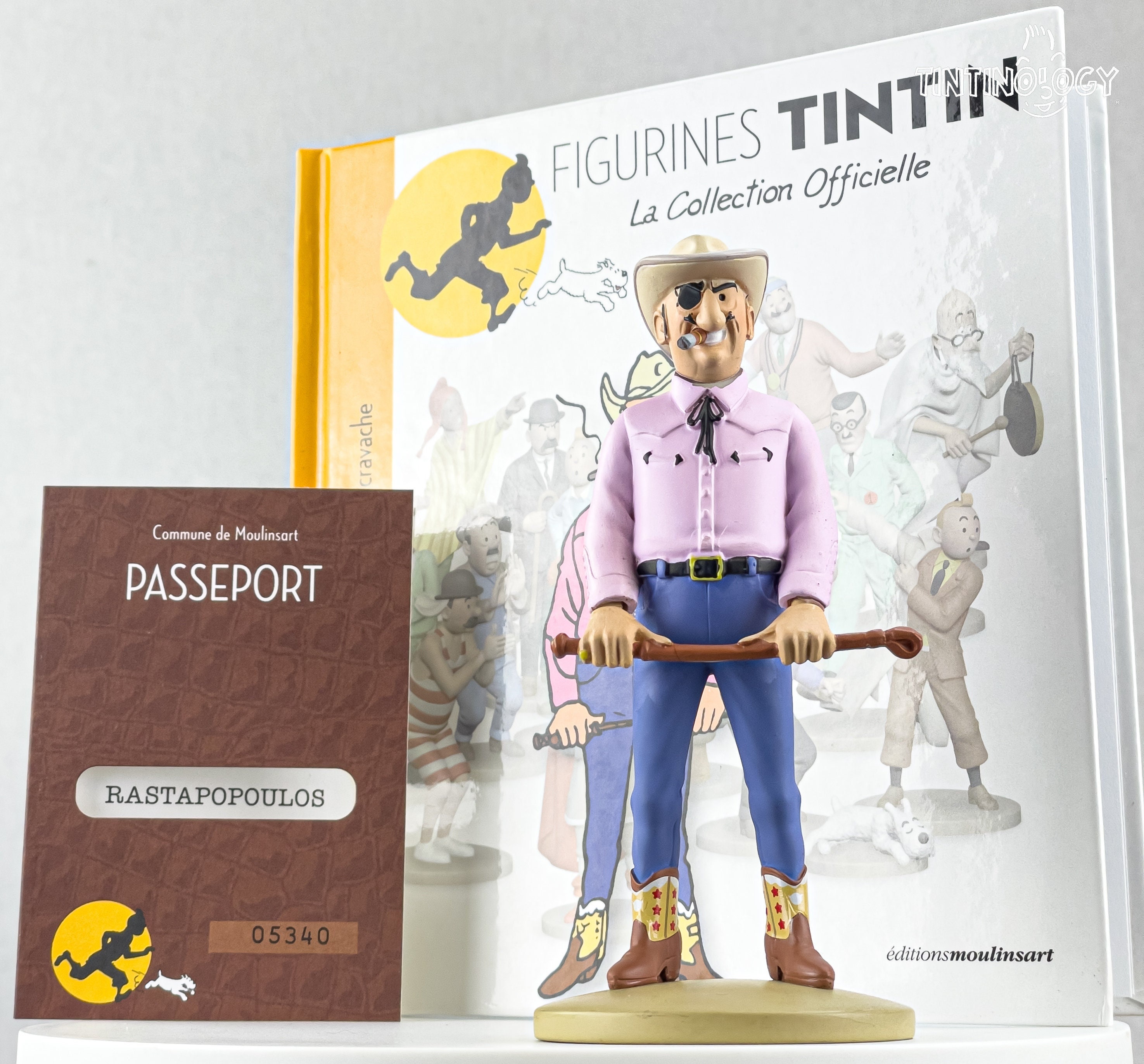 Tintin - Collection Officielle des Figurines Moulinsart - N°058 Laszlo  Carreidas