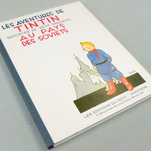 Tintin Au Pays Des Soviets - Rare B&W Facsimile 1st Edition Casterman - 1981 French EO Noire Blanc