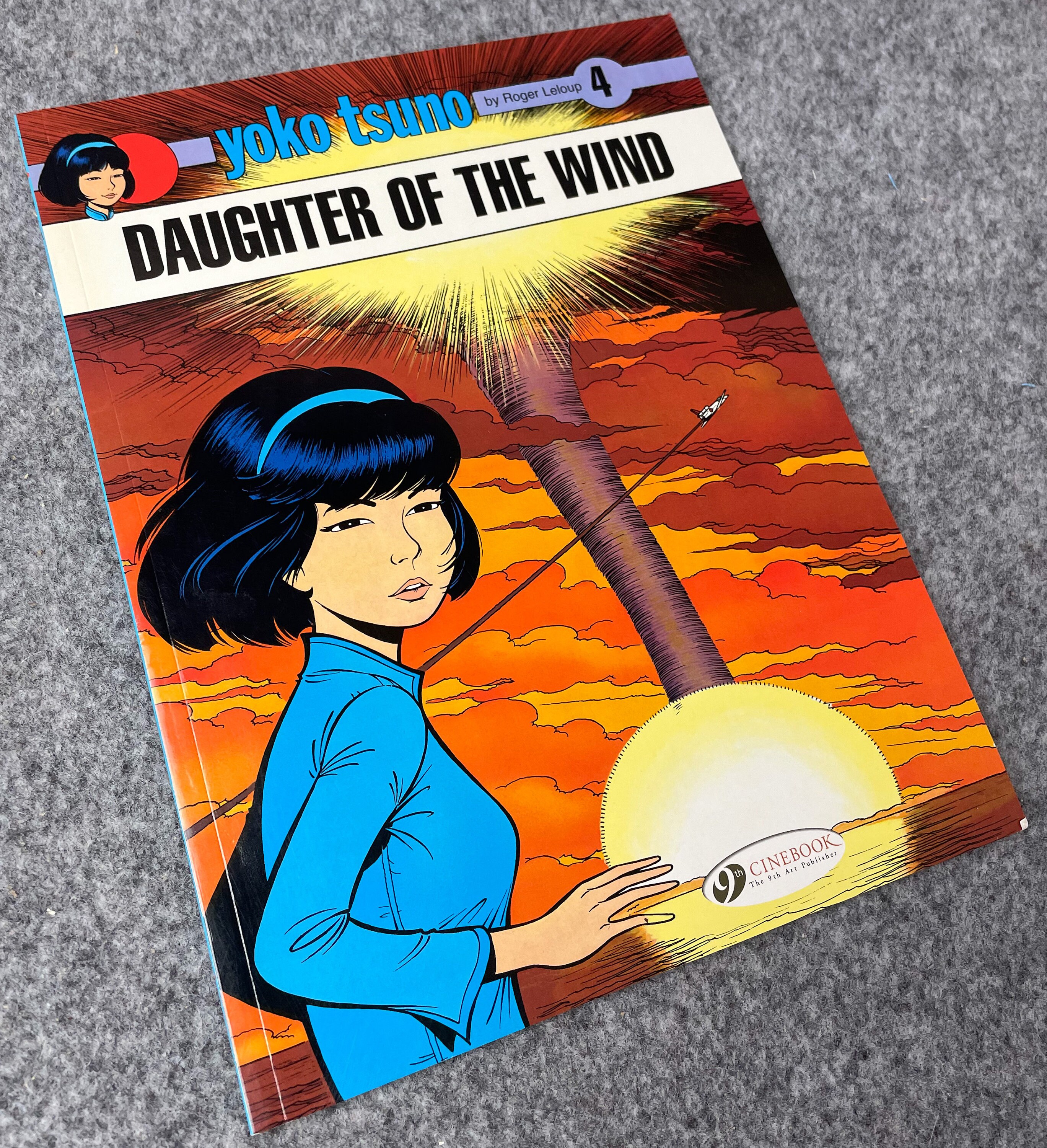 Yoko Tsuno Issues 1 to 9 by R. Leloup: Cinebook PB Editions