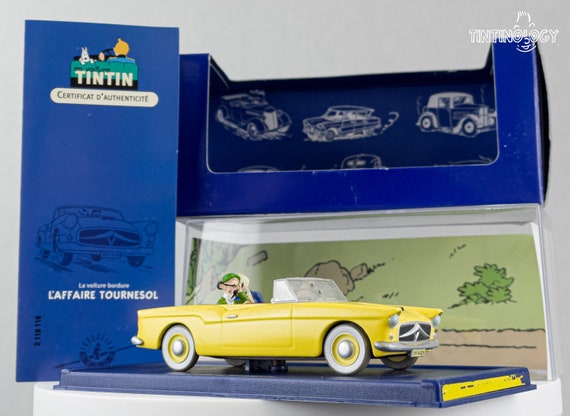 ATLAS TINTIN CAR # 16 La Bordure - Calculus Affair Herge Model Car
