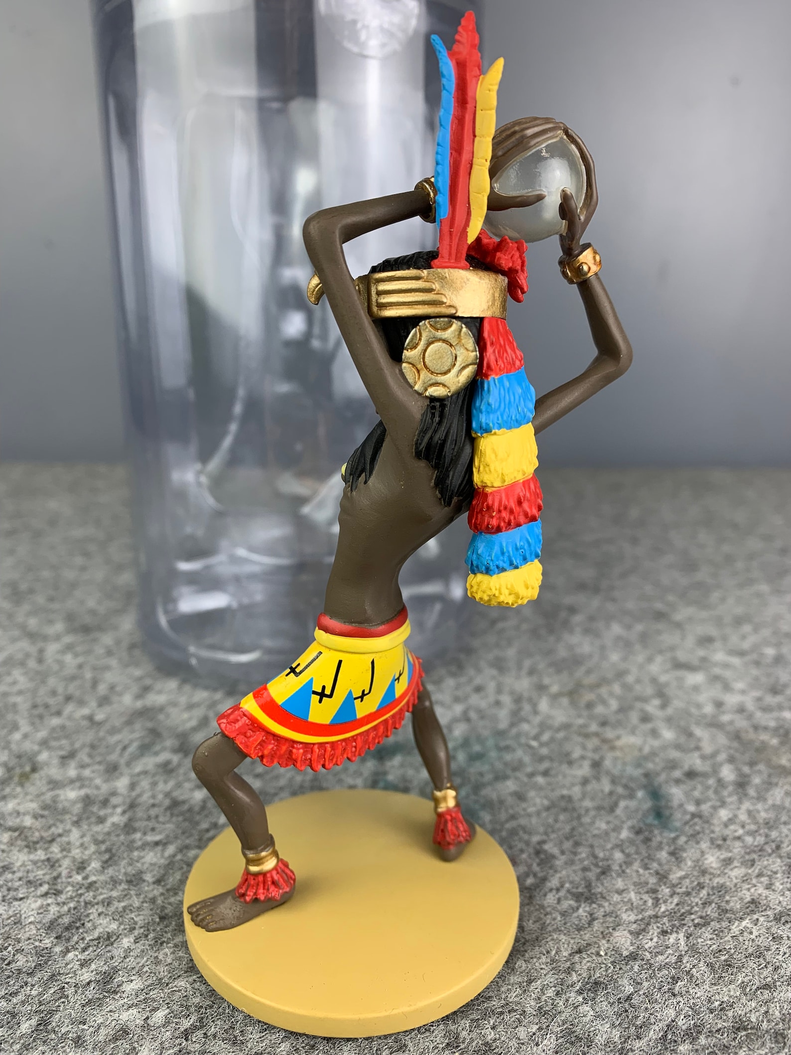 Figurine Rascar Capac - Collection Officielle Tintin - N°93 - Moulinsart - Neuve