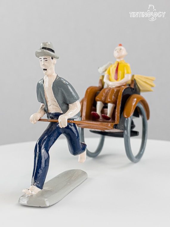 Tintin & Snowy Homecoming 20cm Statuette Moulinsart Resin Figure 46948 figurine