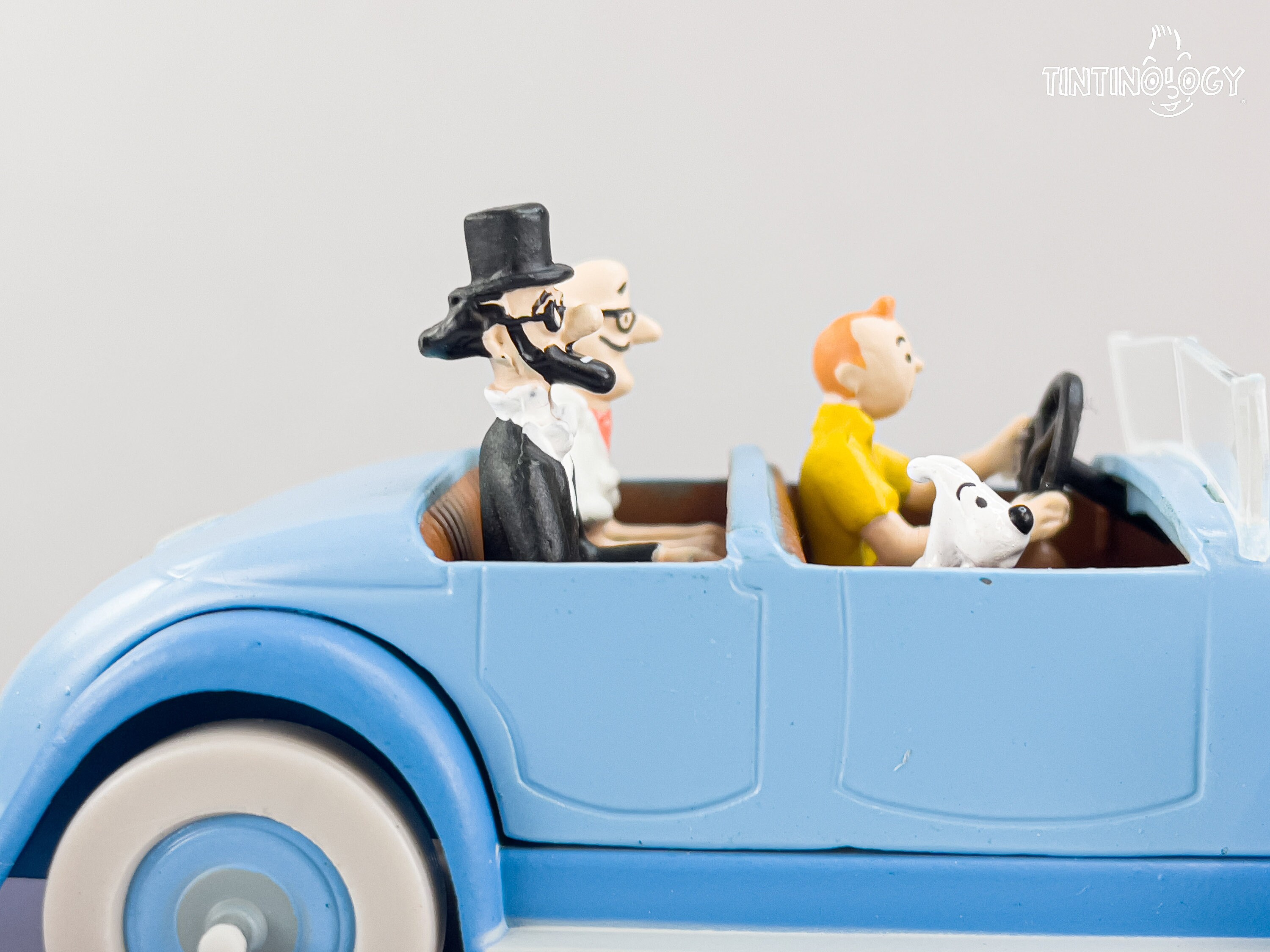 ATLAS TINTIN CAR # 5 Lincoln Torpedo - Cigars Pharaoh Herge Model